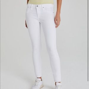 AG Jeans legging ankle white skinny jeans